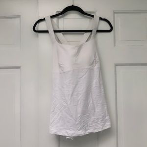*NWT* Lululemon Athletica White Track & Train Tank